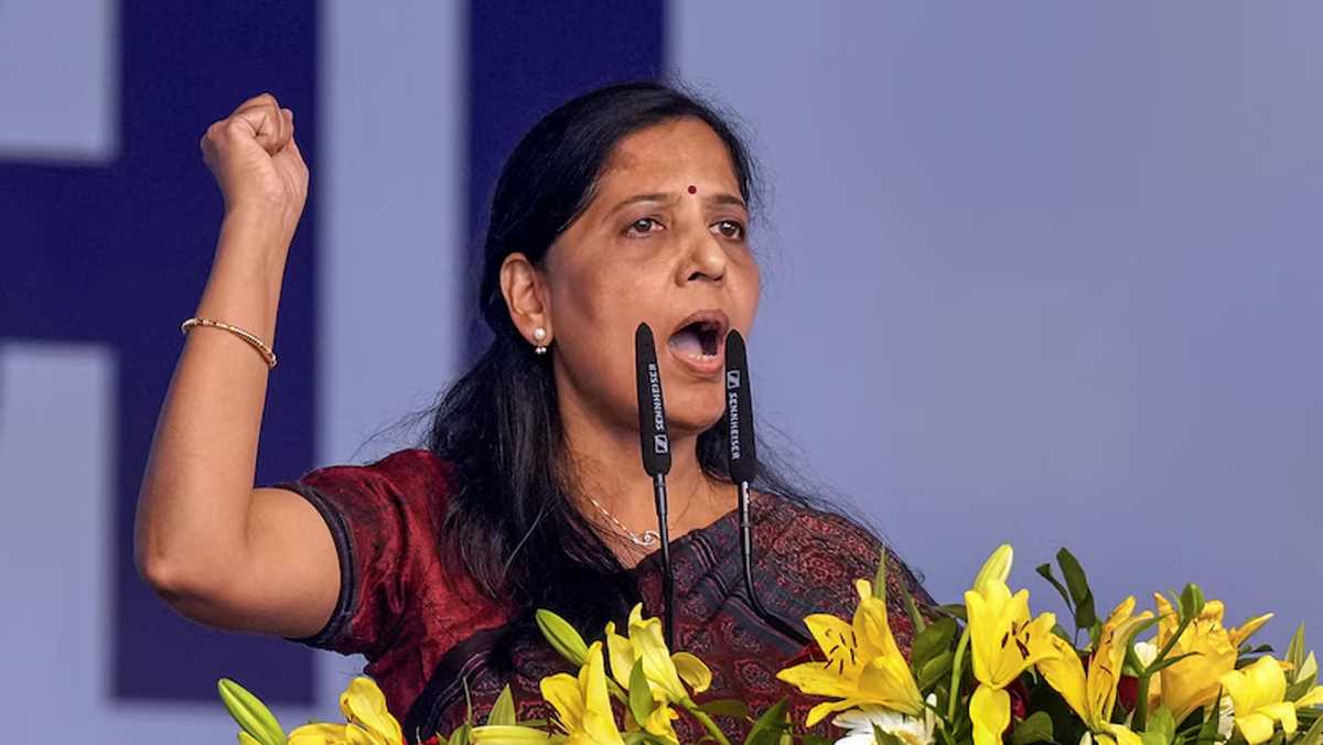 आम आदमी पार्टी की प्रमुख नेता के रूप में उभरीं सुनीता केजरीवाल